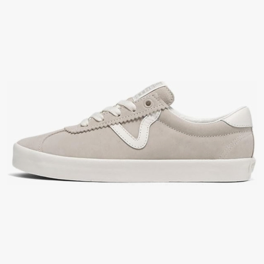 VANS Sport Low Sport Low Women Size 10.5 Suede Sneakers Brown White 112025 - Picture 2 of 5